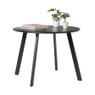 Bijzettafel Diego klein - zwart - ø60x46 cm