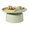 Bijzettafel Firenze laag - groen - ø72x35 cm