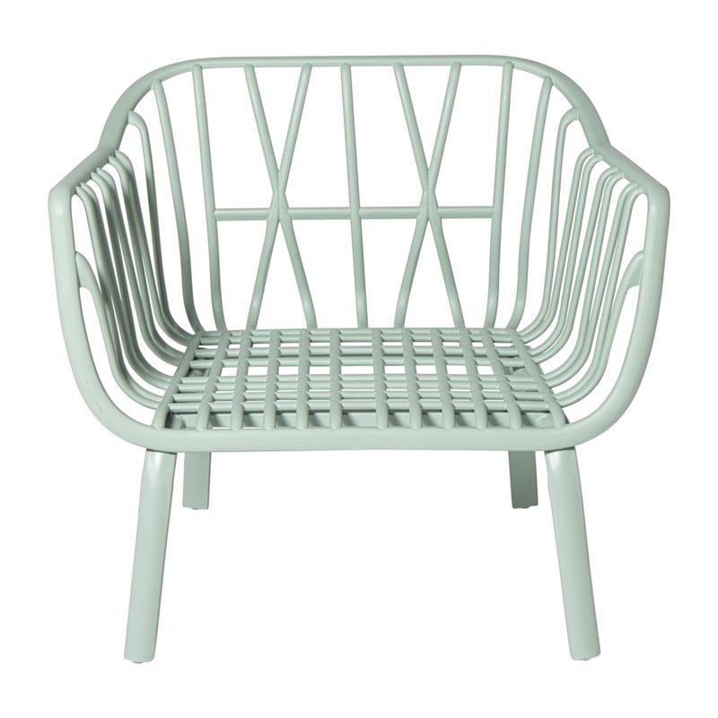 Tuinfauteuil como - groen - 68x78x63 cm