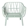 Tuinfauteuil como - groen - 68x78x63 cm