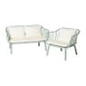 Tuinfauteuil como - groen - 68x78x63 cm