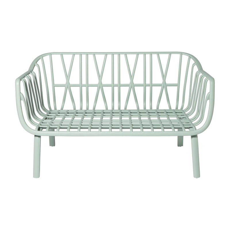 Tuinbank como - groen - 68x122x63 cm