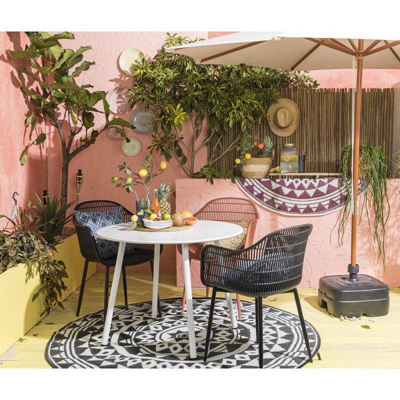 Tuinparasol naturel - hout - ⌀3 meter