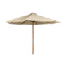 Tuinparasol naturel - hout - ⌀3 meter