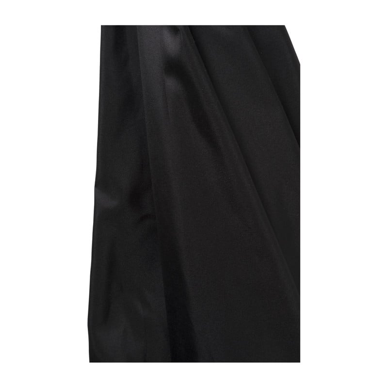 Parasol met houten stok - zwart - ⌀300x250 cm