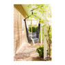 Hangstoel Malibu - zwart/wit