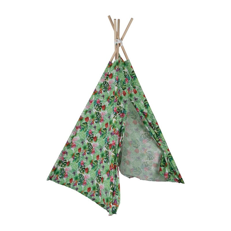 Tipi speeltent - jungle - 120x120x160 cm 