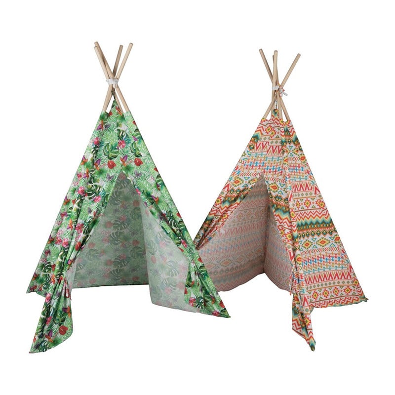 Tipi speeltent - Indian - 120x120x160 cm 
