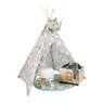 Tipi speeltent - lama - 120x120x160 cm