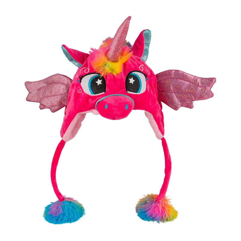 Kinder muts Unicorn - roze