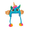 Kinder muts Unicorn - blauw