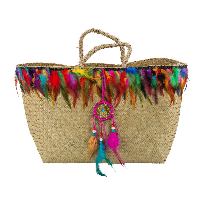 Strandtas Bohemian - colourful