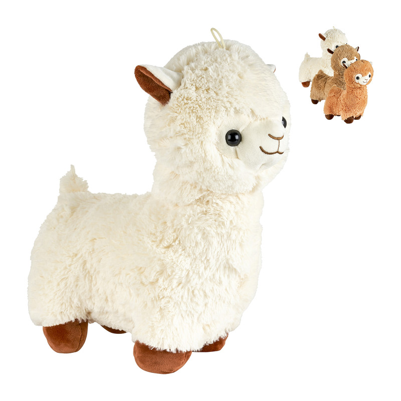 Knuffel alpaca XL - diverse varianten - 45 cm 