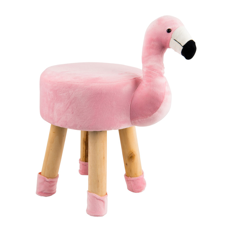 Dierenkrukje flamingo - 28x34 cm - roze