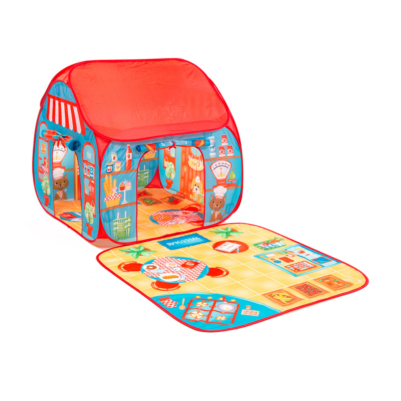 Pop-up speelgoedtent - restaurant - 90x90x90 cm 