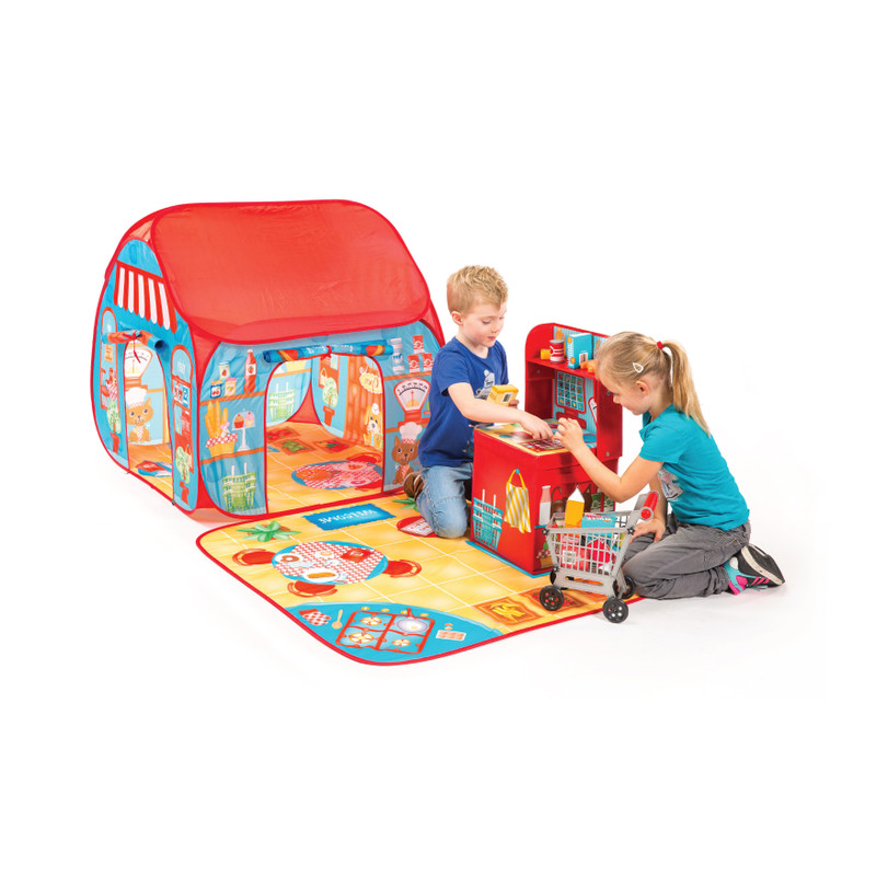 Pop-up speelgoedtent - restaurant - 90x90x90 cm 