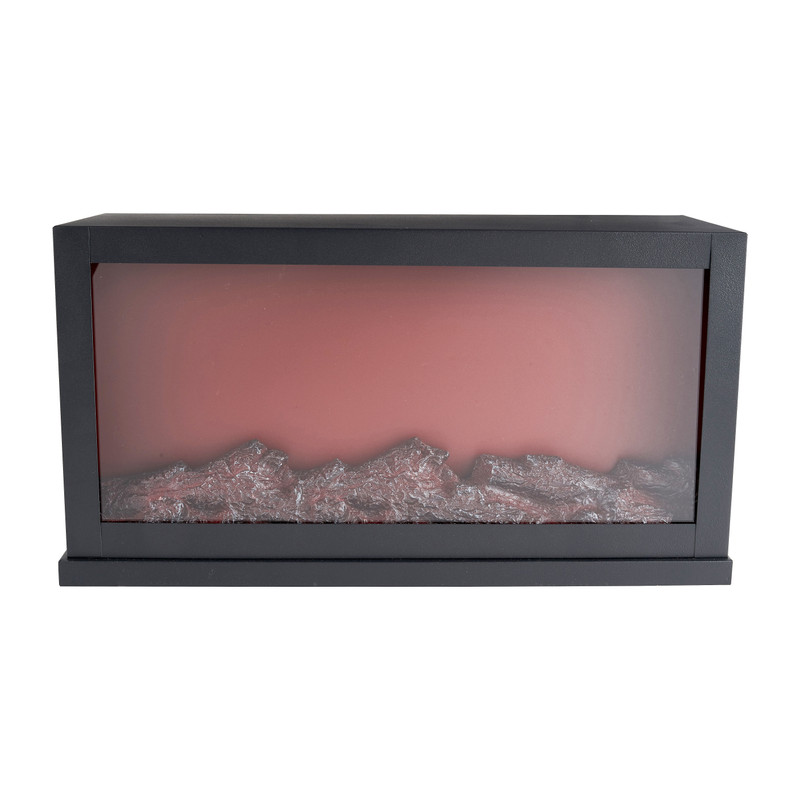 LED openhaard - rechthoek - 41.2x14.7x22 cm 