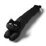 Tochtrol kat - zwart - 96 cm