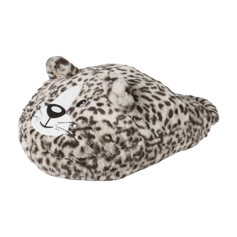 Reuze pantoffel - leopy - one size