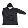 Oversized hoodie - zwart