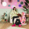 Oversized hoodie - donut - one size
