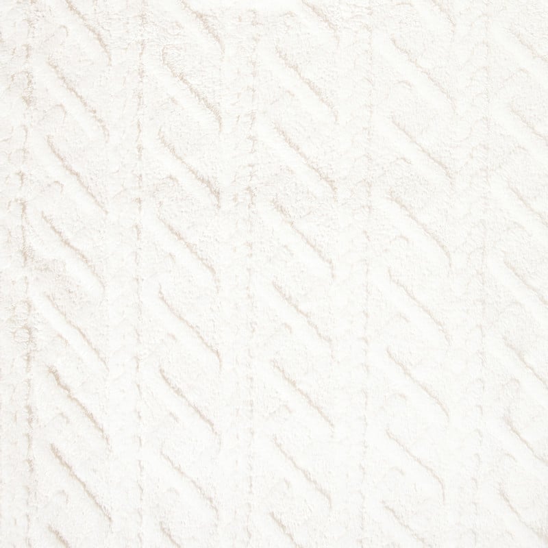 Oversized hoodie jacquard - offwhite - one size
