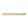 Tochtstopper teddy - beige - 90x9 cm 