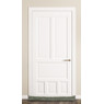 Tochtstopper velours - groen - 90x9 cm 