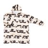 Oversized hoodie teckel - one size 