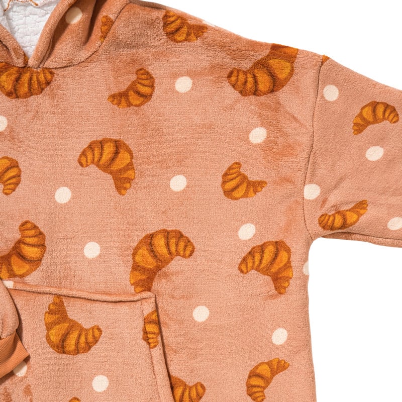 Oversized hoodie croissant - one size 