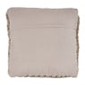 Sierkussen grof gebreid - roze - 45x45 cm 