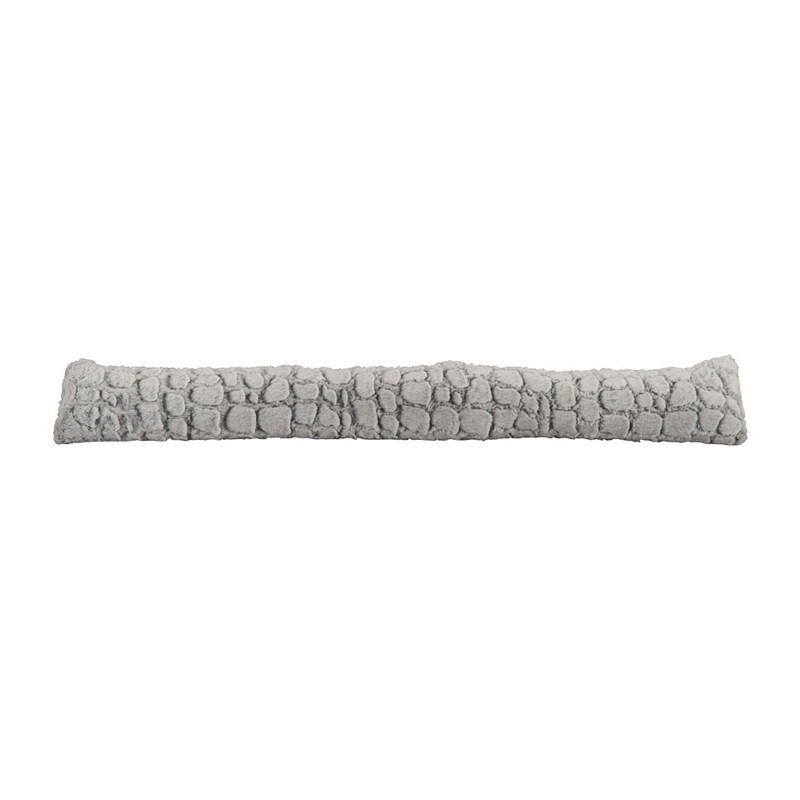 Tochtrol dierenvacht - wit/grijs - 96 cm