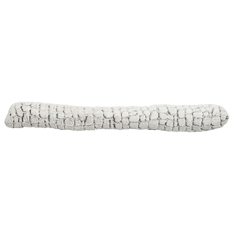 Tochtrol dierenvacht - wit/bruin - 96 cm