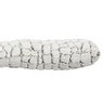 Tochtrol dierenvacht - wit/bruin - 96 cm