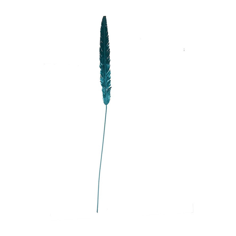 Veer blauw - glitters - 99 cm