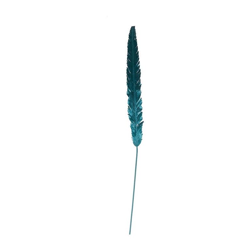 Veer blauw - glitters - 99 cm