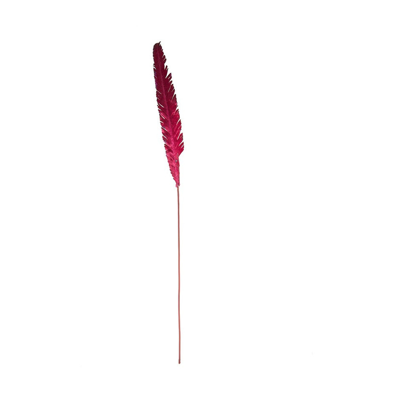 Veer bordeaux - glitters - 99 cm