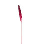 Veer bordeaux - glitters - 99 cm