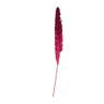 Veer bordeaux - glitters - 99 cm