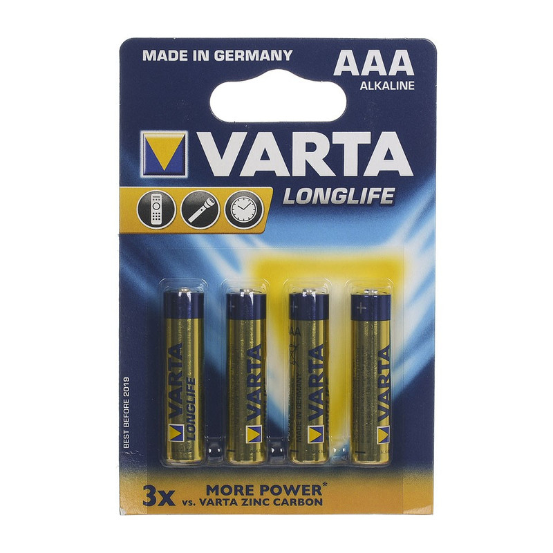 Varta Micro batterijen - AAA - set van 4