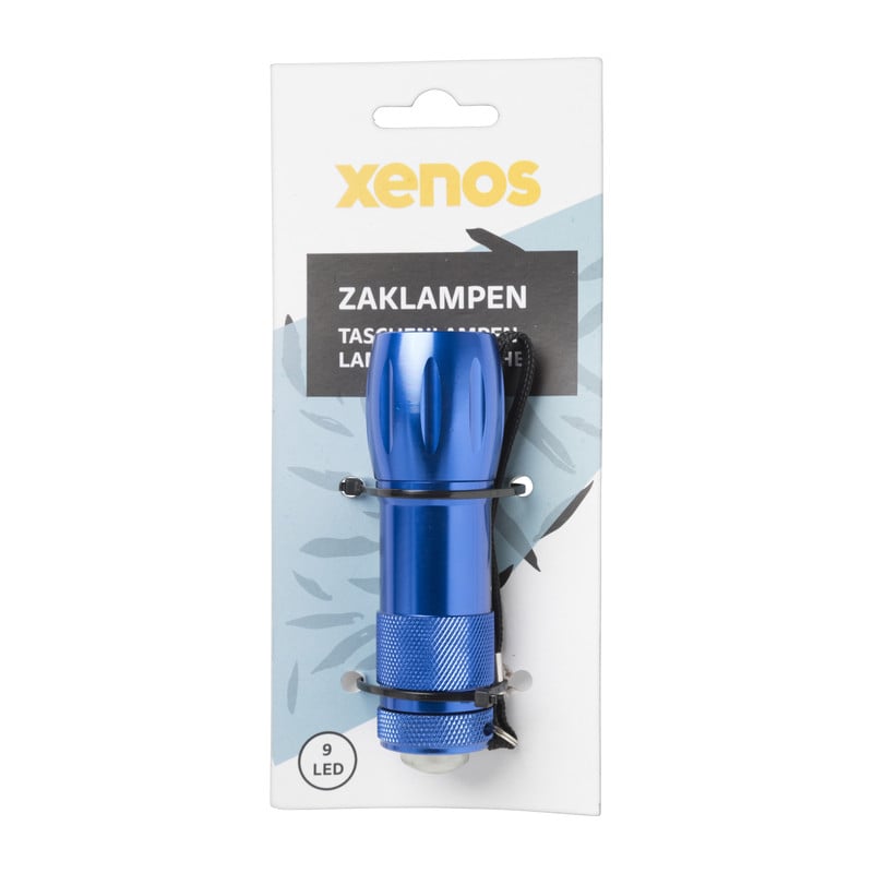 Zaklamp gekleurd - 9,6x3,3x3,3 cm
