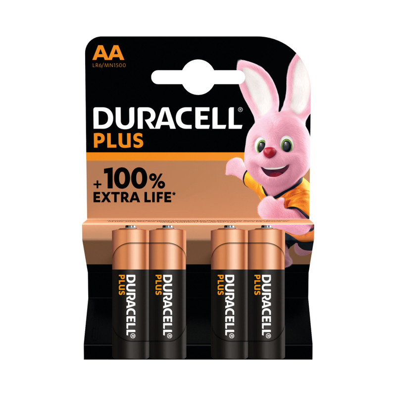 Duracell AA batterijen - set van 4