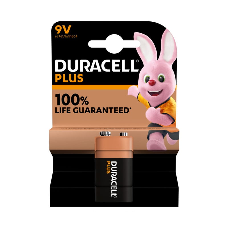 Duracell 9V batterij - set van 1