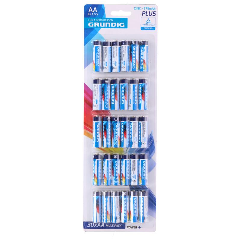 Grundig AA batterijen - set van 30