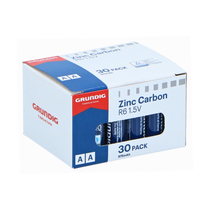 Grundig AA batterijen - set van 30