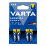 Varta longlife power AAA batterijen - set van 4