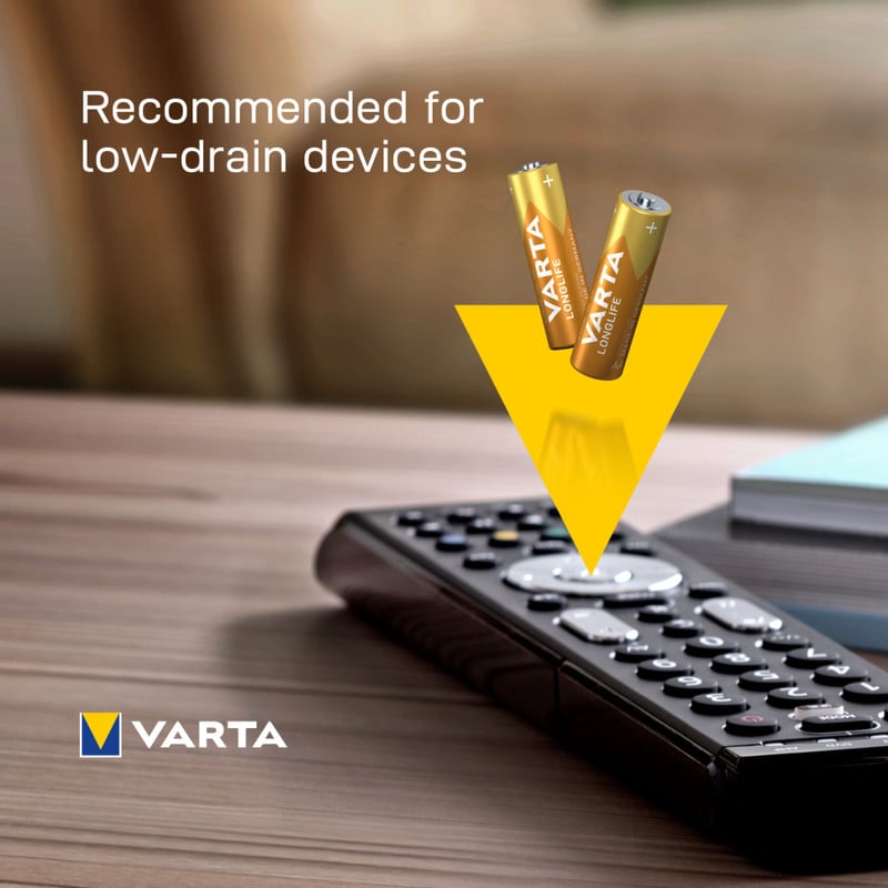Varta longlife AA batterijen - set van 10