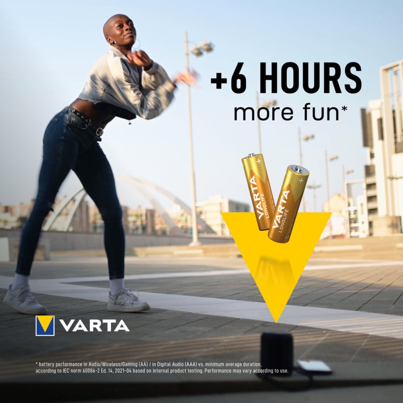 Varta longlife AA batterijen - set van 10