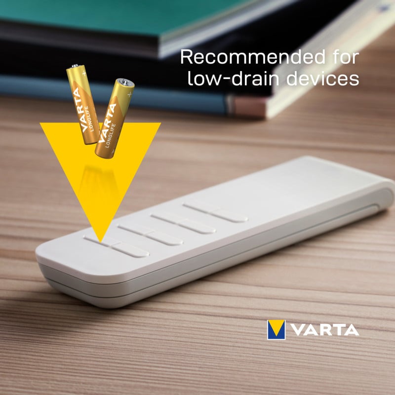 Varta longlife AAA batterijen - set van 10