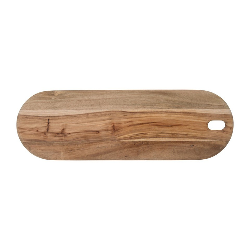 Snijplank acaciahout lang - 54x18 cm